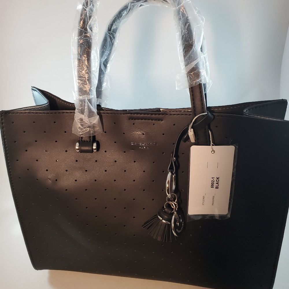 David Jones black small handbag.